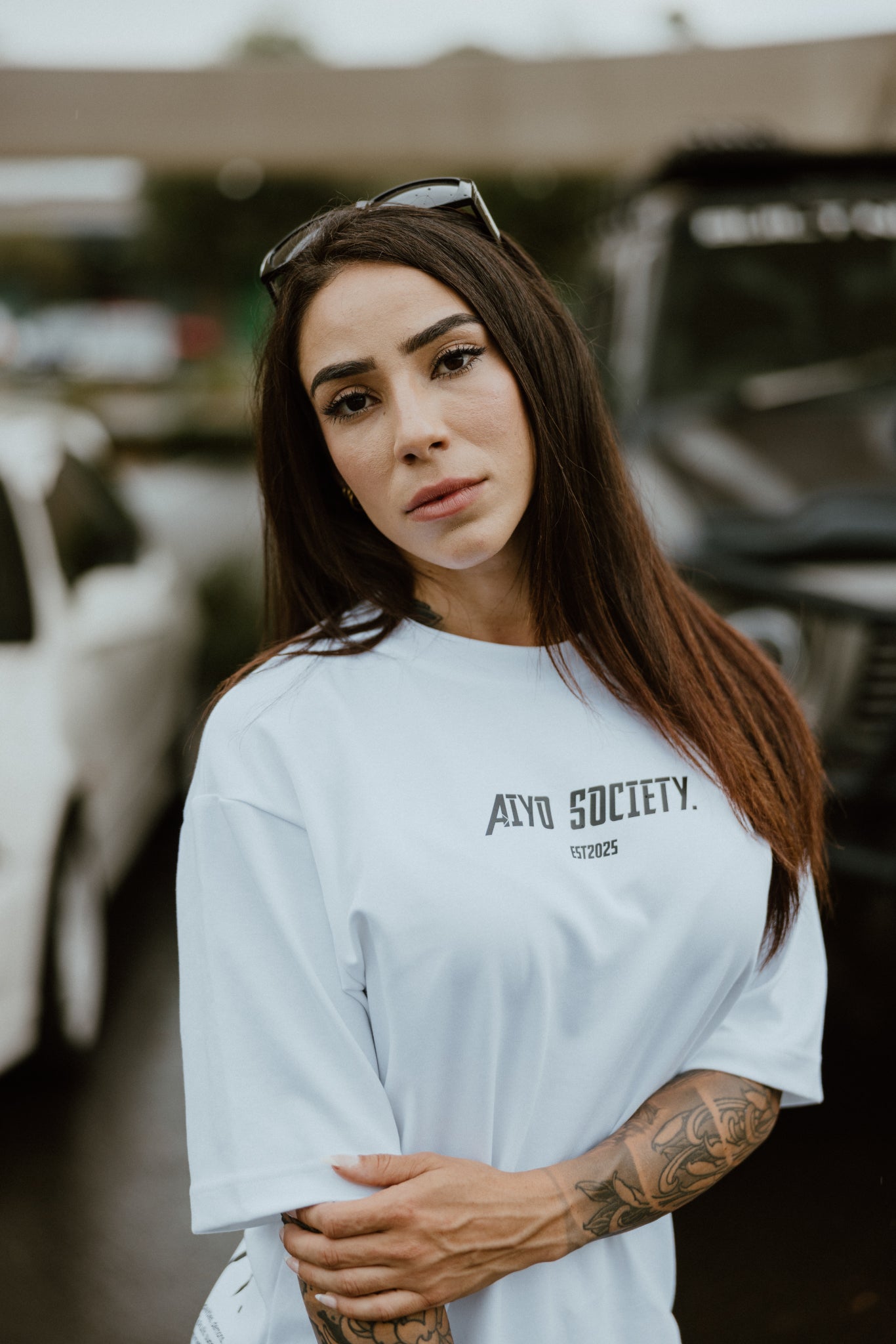 Raksha Bloom Oversized tee