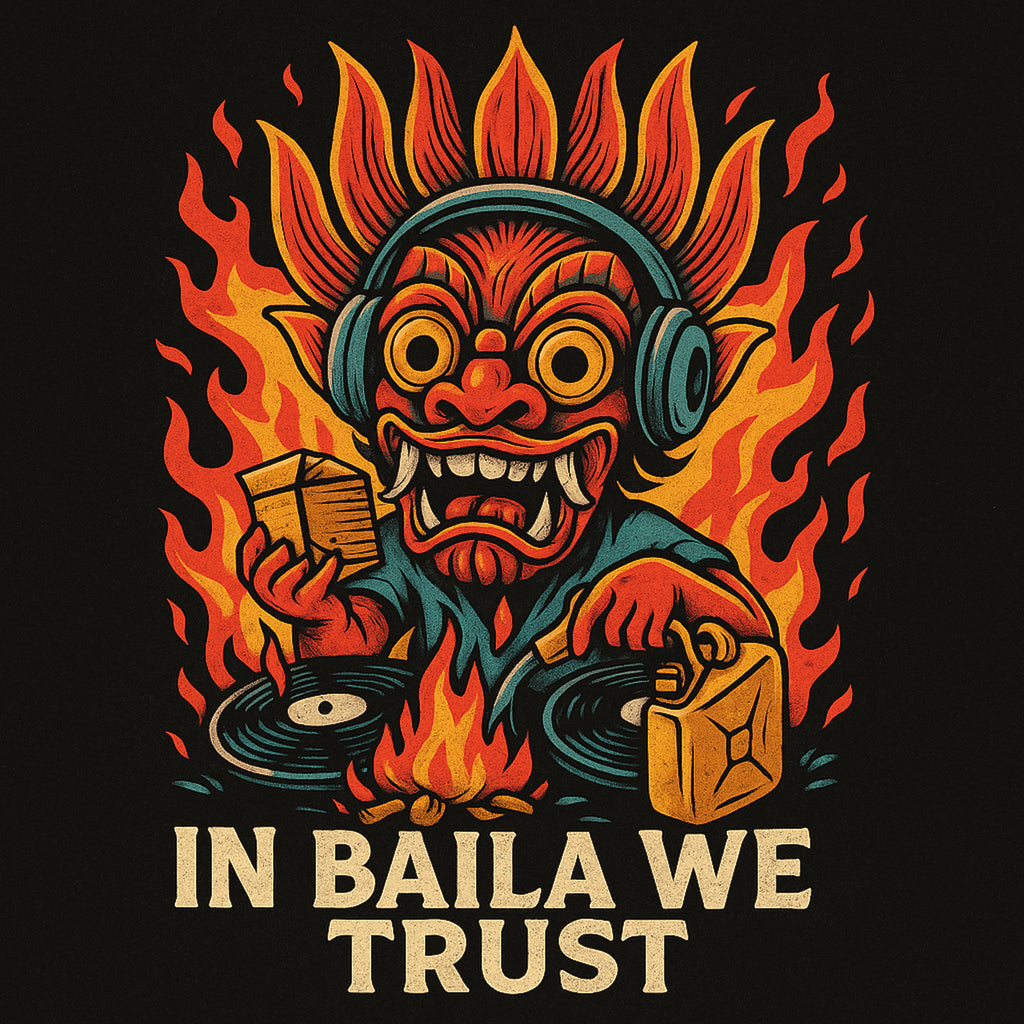 In Baila We Trust – Premium Vinyl Sticker